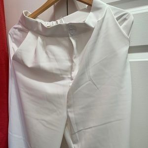 White summer pants